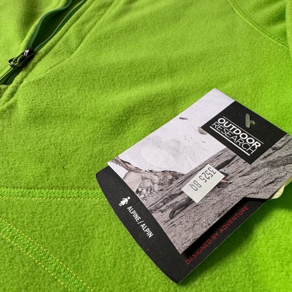 Outdoor Research Soleil Fleece 1/4 Zip Fleece Green NWT Women’s M - Picture 12 of 15